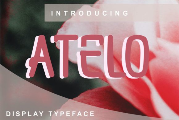 Atelo: The Versatile Display Font That Elevates Your Visual Identity