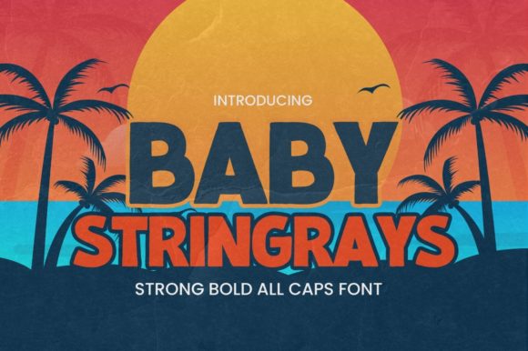 Baby Stringrays: The Bold Display Font Redefining Creative Workflows