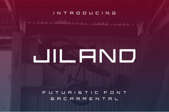 Discover Jiland: The Geometric Font for Modern Creators