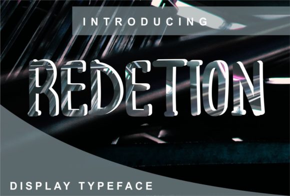 Rediton: The Sharp Display Font for Bold Designs
