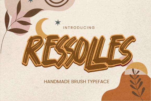 Unleash Urban Energy: Why Ressolles is the Ultimate Brushed Display Font for Modern Brands